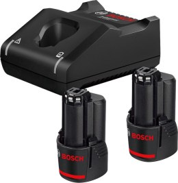 ZESTAW STARTOWY 12V 2*3.0AH + ŁADOWARKA GAL12V-40 BOSCH – DŁUŻSZA PRACA I SZYBSZE ŁADOWANIE