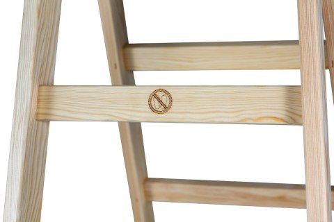 DRABINA DREWNIANA BRAKET STANDARD 2X6 SZCZEBLI 182CM DRABINA DREWNIANA BRAKET STANDARD 2X6 SZCZEBLI 182CM