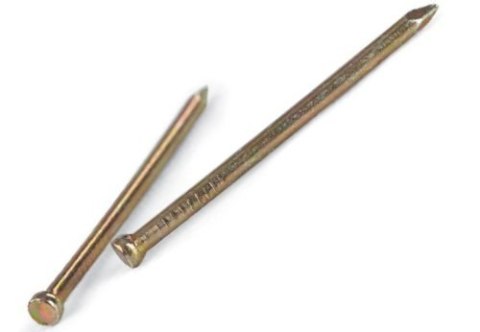 GWOŹDZIE STOLARSKIE ZP 1.8*40MM OCYNKOWANE NA ŻÓŁTO GWOŹDZIE STOLARSKIE ZP 1.8*40MM OCYNKOWANE NA ŻÓŁTO