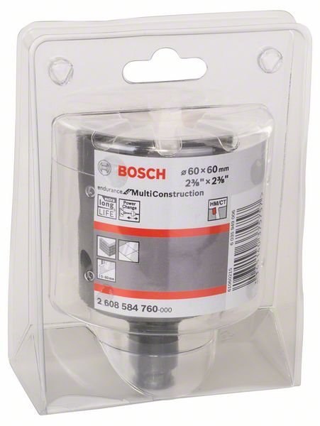 PIŁA OTWORNICA MULTI CONSTRUCTION 60MM BOSCH PIŁA OTWORNICA MULTI CONSTRUCTION 60MM BOSCH