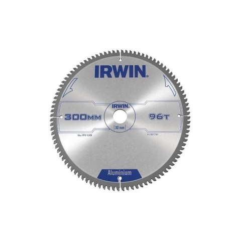 PIŁA SPIEKOWA DO ALUMINIUM CSB 300*30MM/96T IRWIN PIŁA SPIEKOWA DO ALUMINIUM CSB 300*30MM/96T IRWIN