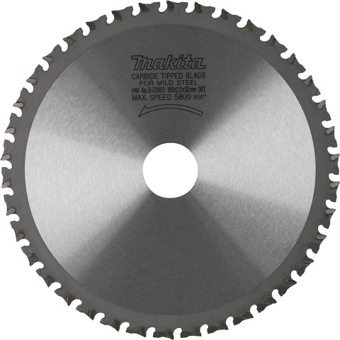 PIŁA SPIEKOWA DO METALU SPACJALIZED 185*30 38Z MAKITA PIŁA SPIEKOWA DO METALU SPACJALIZED 185*30 38Z MAKITA