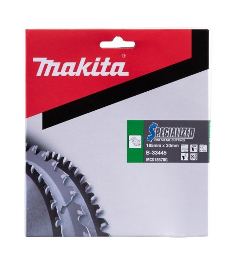PIŁA SPIEKOWA DO METALU SPACJALIZED 185*30 70Z MAKITA PIŁA SPIEKOWA DO METALU SPACJALIZED 185*30 70Z MAKITA