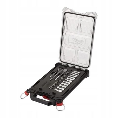 ZESTAW NASADEK 1/4'' Z GRZECHOTKĄ 28 EL. MILWAUKEE ZESTAW NASADEK 1/4'' Z GRZECHOTKĄ 28 EL. MILWAUKEE