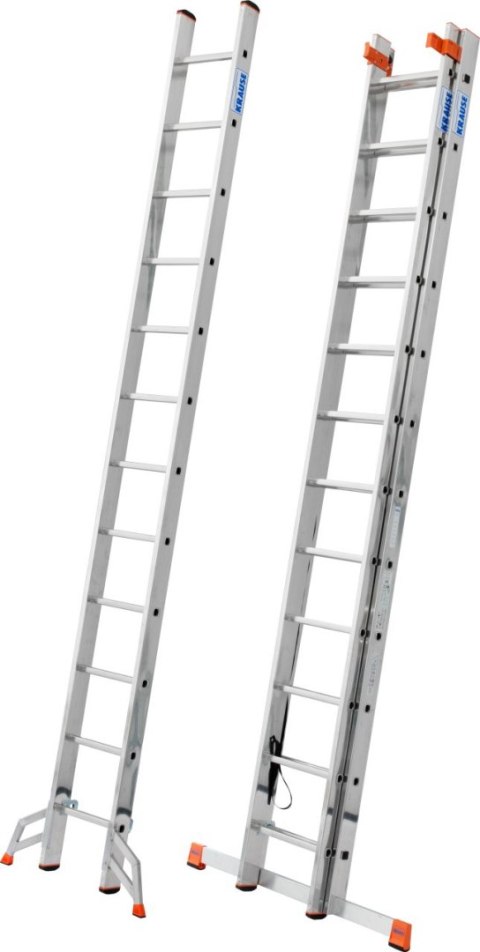 DRABINA ALUMINIOWA 3-ELEMENTOWA TRIBILO 3*12 SZCZEBLI KRAUSE DRABINA ALUMINIOWA 3-ELEMENTOWA TRIBILO 3*12 SZCZEBLI KRAUSE