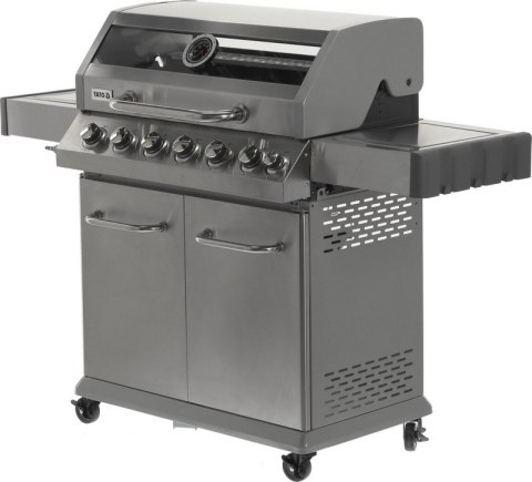 GRILL GAZOWY 6+1 STAL NIERDZEWNA 20.5KW, Z SZYBĄ YATO GRILL GAZOWY 6+1 STAL NIERDZEWNA 20.5KW, Z SZYBĄ YATO