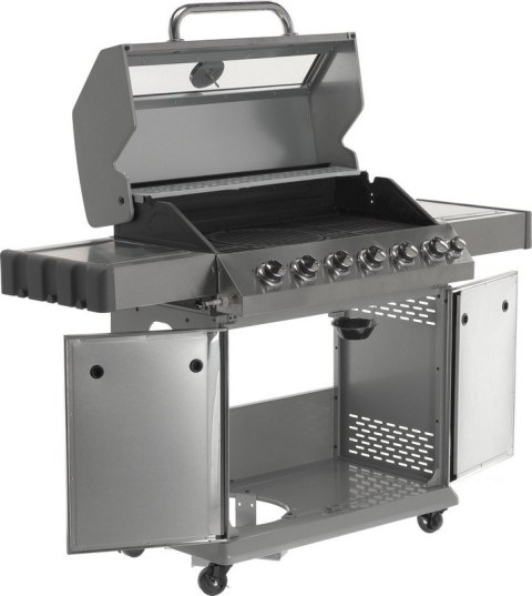 GRILL GAZOWY 6+1 STAL NIERDZEWNA 20.5KW, Z SZYBĄ YATO GRILL GAZOWY 6+1 STAL NIERDZEWNA 20.5KW, Z SZYBĄ YATO