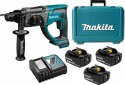 MŁOT UDAROWY OBROTOWY AKUMULATOROWY 18V 3*5.0AH MAKITA