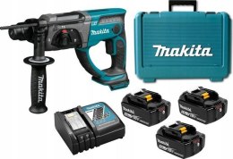 MŁOT UDAROWY OBROTOWY AKUMULATOROWY 18V 3*5.0AH MAKITA