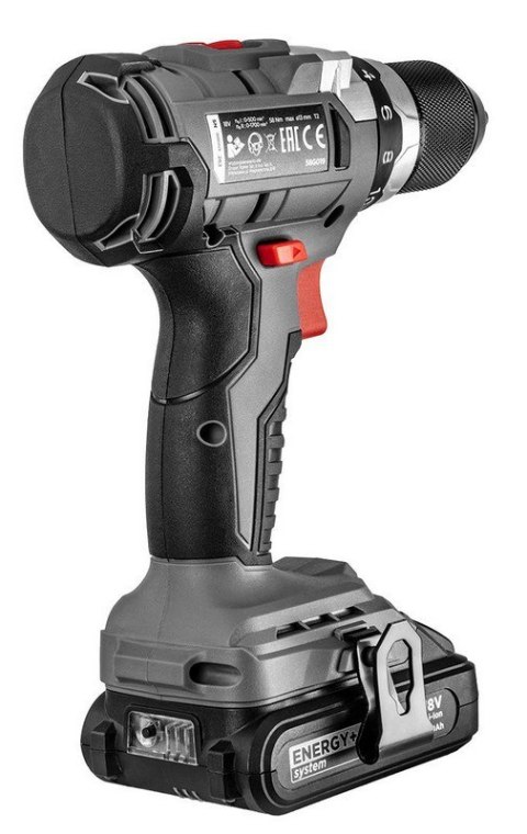 WIERTARKO-WKRĘTARKA AKUMULAT.BEZSZCZ.ENERGY+18V 2AH GRAPHITE WIERTARKO-WKRĘTARKA AKUMULAT.BEZSZCZ.ENERGY+18V 2AH GRAPHITE