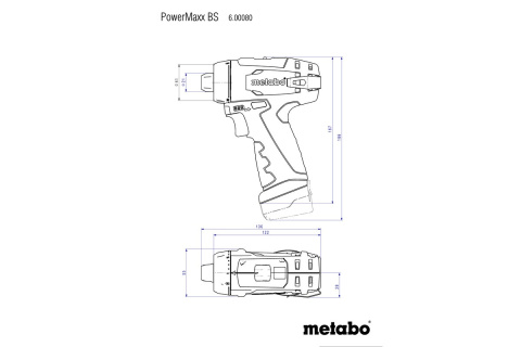 WIERTARKO-WKRĘTARKA AKUMULATOROWA 12V POWERMAXX BS 2*2.0AH METABO WIERTARKO-WKRĘTARKA AKUMULATOROWA 12V POWERMAXX BS 2*2.0AH METABO