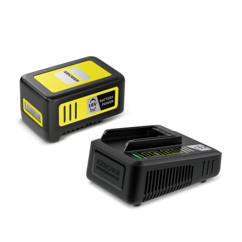ŁADOWARKA + AKUMULATOR 18V 5.0AH KARCHER | LITOWO-JONOWY | SZYBKIE ŁADOWANIE | MONITORING NAŁADOWANIA | OCHRONNA OBUDOWA
