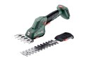 NOŻYCE AKUMULATOROWE DO KRZEWÓW I TRAWY METABO SGS 18 LTX Q | 18 V | 2 w 1