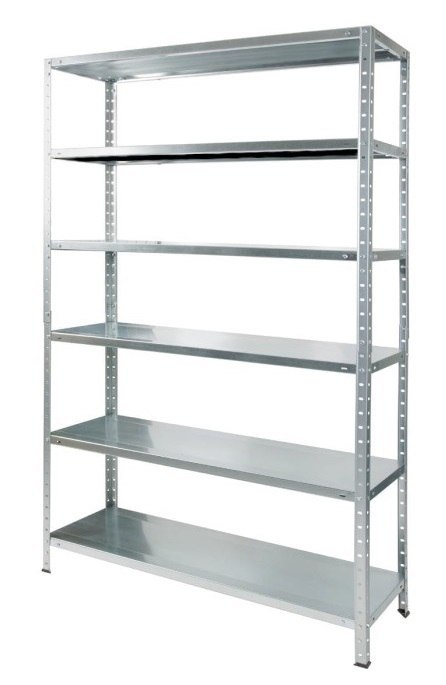 REGAŁ METALOWY BR19-80 GALVA 200*100*30, OCYNK UN REGAŁ METALOWY BR19-80 GALVA 200*100*30, OCYNK UN