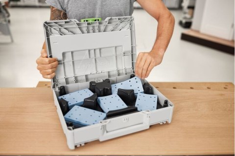 SYSTAINER NA MATERIAŁY ŚCIERNE SYS-STF 80*133 GR-SET FESTOOL SYSTAINER NA MATERIAŁY ŚCIERNE SYS-STF 80*133 GR-SET FESTOOL