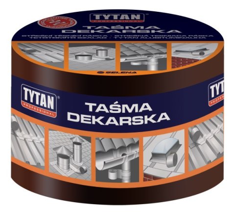 TAŚMA USZCZELNIAJĄCA DEKARSKA 30CM*10MB BRĄZOWA TYTAN TAŚMA USZCZELNIAJĄCA DEKARSKA 30CM*10MB BRĄZOWA TYTAN