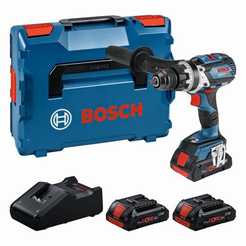 WIERTARKO-WKRĘTARKA AKUMULATOROWA UDAROWA GSB18V-110 3*4.0AH BOSCH WIERTARKO-WKRĘTARKA AKUMULATOROWA UDAROWA GSB18V-110 3*4.0AH BOSCH