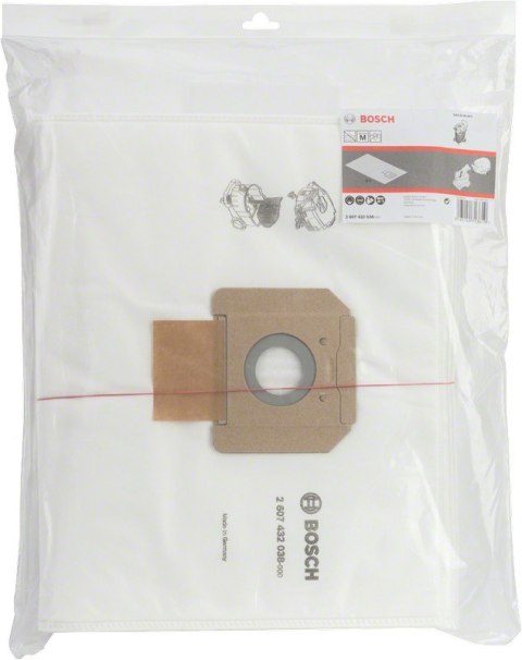 WORKI FILTR. TEKSTYLNY GAS 55 5PC BOSCH WORKI FILTR. TEKSTYLNY GAS 55 5PC BOSCH