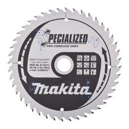 PIŁA SPIEKOWA DO DREWNA SPECJALIZED T.C.T 165*20MM 44Z MAKITA