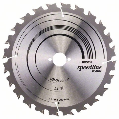 PIŁA TARCZOWA T SPEEDLINE WOOD 250*3.2*30/Z24 BOSCH PIŁA TARCZOWA T SPEEDLINE WOOD 250*3.2*30/Z24 BOSCH