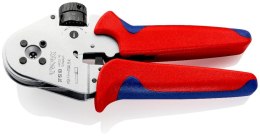 SZCZYPCE Z MATRYCĄ CZTEROTRZPIENIOWĄ DO ZAGN. STYKÓW OKRĄG. KNIPEX