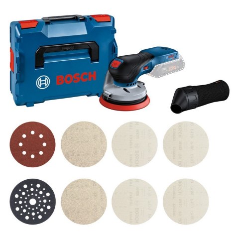 SZLIFIERKA MIMOŚRODOWA AKUM. GEX 18V-125 0*AH + AKC BOSCH SZLIFIERKA MIMOŚRODOWA AKUM. GEX 18V-125 0*AH + AKC BOSCH