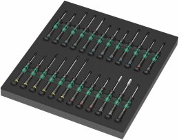 WKŁADKA PIANKOWA 9715 ZESTAW WKRĘTAKÓW KRAFTFORM MICRO 24CZ. WERA
