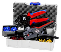 ZESTAW DO ZAGNIATANIA TULEJEK 10 CZĘŚCI KNIPEX