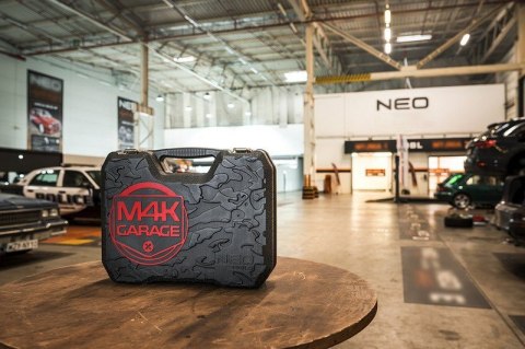 ZESTAW NARZĘDZI M4K GARAGE 90 ELEMENTÓW NEO ZESTAW NARZĘDZI M4K GARAGE 90 ELEMENTÓW NEO