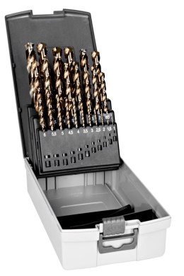 ZESTAW WIERTEŁ KOBALTOWYCH HSS-E 1-13MM DO METALU 25 SZT. BAHCO