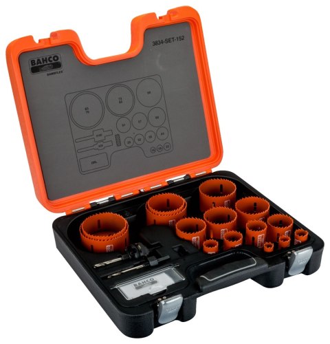 ZESTAWY OTWORNIC BIMETALICZNYCH SANDFLEX 25CZ. BAHCO ZESTAWY OTWORNIC BIMETALICZNYCH SANDFLEX 25CZ. BAHCO