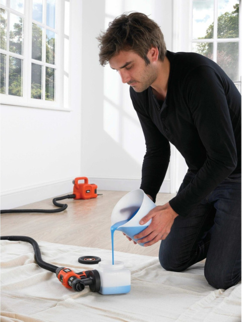 BLACK&DECKER | PISTOLET LAKIERNICZY HVLP400 | MALOWANIE FARBAMI BLACK&DECKER | PISTOLET LAKIERNICZY HVLP400 | MALOWANIE FARBAMI