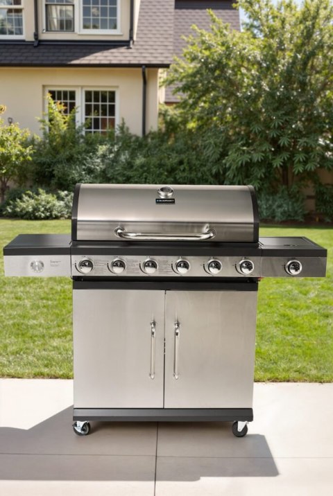 GRILL GAZOWY 6+1 STAL NIERDZEWNA 16,5KW BLAUPUNKT GRILL GAZOWY 6+1 STAL NIERDZEWNA 16,5KW BLAUPUNKT