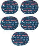 KRĄŻEK ŚCIERNY FOLIA EXPERT O780 125MM 55PC BOSCH