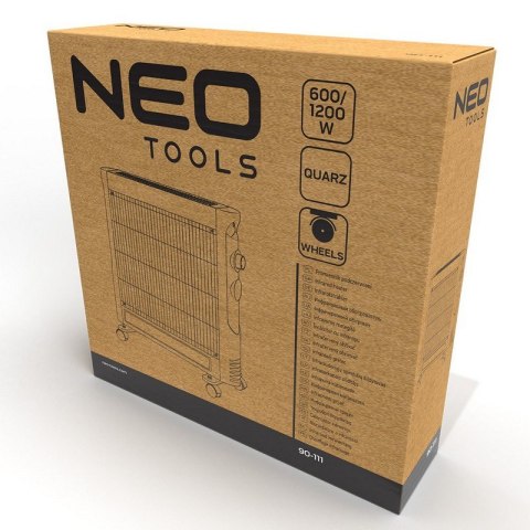 PROMIENNIK KWARCOWY PODCZERWIENI 600W/1200W NEO PROMIENNIK KWARCOWY PODCZERWIENI 600W/1200W NEO