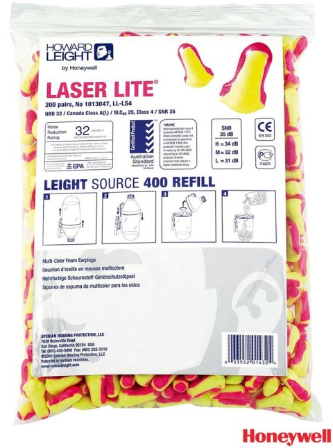 ZATYCZKI DO USZU HW-OSZ-LASERLITE4, OPAKOWANIE 400SZT HONEYWELL ZATYCZKI DO USZU HW-OSZ-LASERLITE4, OPAKOWANIE 400SZT HONEYWELL