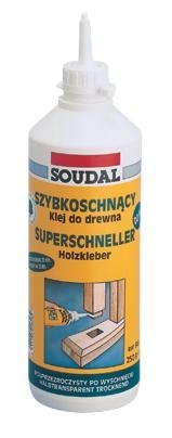 KLEJ DO DREWNA 64A SZYBKOSCHNĄCY 750ML SOUDAL KLEJ DO DREWNA 64A SZYBKOSCHNĄCY 750ML SOUDAL