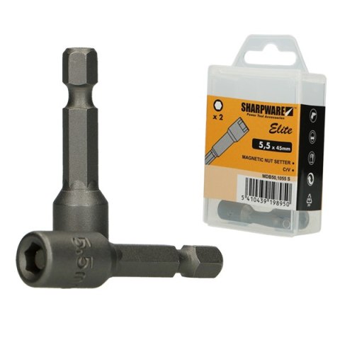 KOŃCÓWKA MAGNETYCZNA SZEŚCIOKĄTNA 10*50MM OP-2SZT UN KOŃCÓWKA MAGNETYCZNA SZEŚCIOKĄTNA 10*50MM OP-2SZT UN