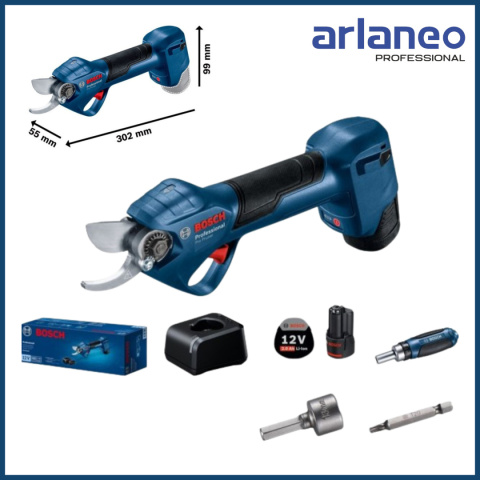 SEKATOR AKUMULATOROWY BOSCH PRO PRUNER 12V 25MM 2xAKU 3.0AH SEKATOR AKUMULATOROWY BOSCH PRO PRUNER 12V 25MM 2xAKU 3.0AH