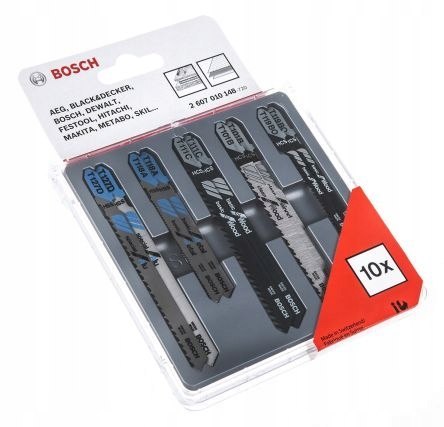 ZESTAW BRZESZCZOTÓW DO WYRZYNARKI T 10SZT. METAL BOSCH ZESTAW BRZESZCZOTÓW DO WYRZYNARKI T 10SZT. METAL BOSCH