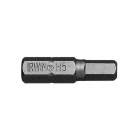 GROT, BIT SZEŚCIOKĄTNY HEX 1/4' 25MM KOMPLET 10 SZTUK 8MM IRWIN