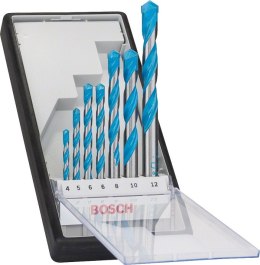 ZESTAW WIERTEŁ MULTICONSTRUCTION 4,5,6,6,8,10,12MM 7SZT. BOSCH