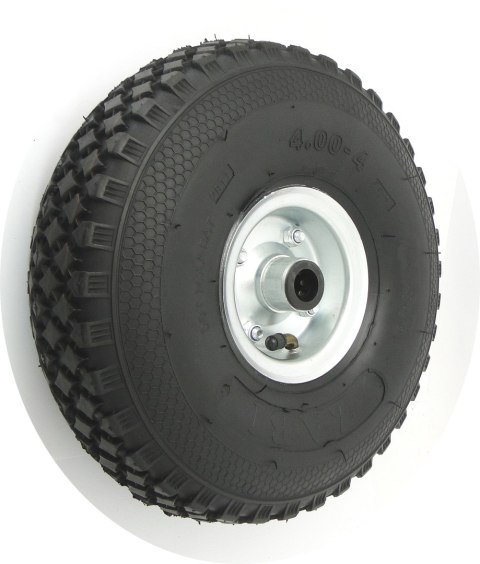 KOŁO PNEUMATYCZNE METAL-GUMA 300MM BEZ OBUDOWY 300MKX4 ZABI KOŁO PNEUMATYCZNE METAL-GUMA 300MM BEZ OBUDOWY 300MKX4 ZABI