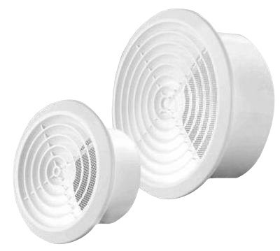 KRATKA SUFITOWA Z SIATKĄ KOS 125MM DOSPEL KRATKA SUFITOWA Z SIATKĄ KOS 125MM DOSPEL