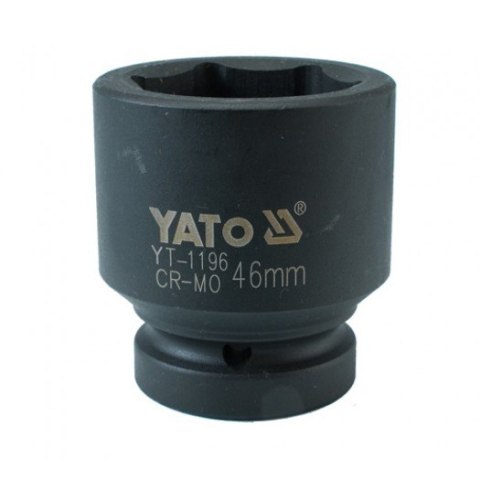 NASADKA KRÓTKA UDAROWA 6-KĄTNA 1'' 46MM YATO NASADKA KRÓTKA UDAROWA 6-KĄTNA 1'' 46MM YATO