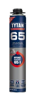 PIANKA PISTOLETOWA TYTAN 65 750ML O2 | NISKOPRĘŻNA, WYSOKOWYDANA, WIELOSEZONOWA