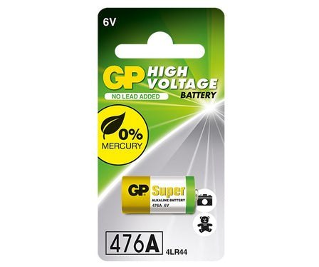 BATERIA FOTOGRAFICZNA ALKALICZNA 6.0V 476A GP BATTERY BATERIA FOTOGRAFICZNA ALKALICZNA 6.0V 476A GP BATTERY