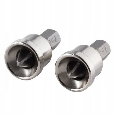 BIT, GROT KRZYŻOWY PH2 25MM Z OGRANICZNIKIEM 2SZT WOLFCRAFT BIT, GROT KRZYŻOWY PH2 25MM Z OGRANICZNIKIEM 2SZT WOLFCRAFT