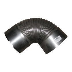 KOLANO PIECOWE CZARNE Z BLACHY 1MM 200MM UN KOLANO PIECOWE CZARNE Z BLACHY 1MM 200MM UN
