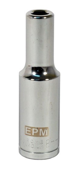NASADKA DŁUGA 1/2'' 6-KĄTNA CHROMOWANA 8MM EPM